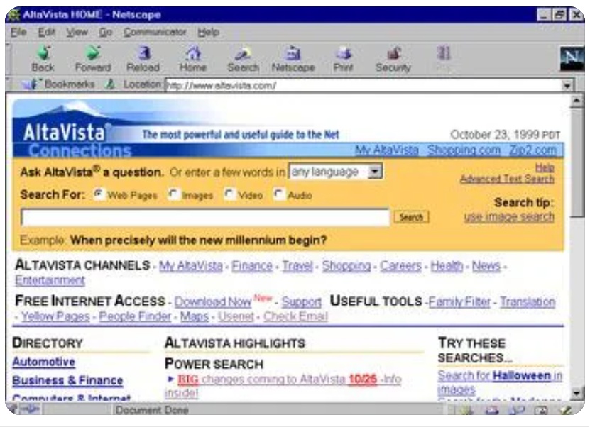 AltaVista?