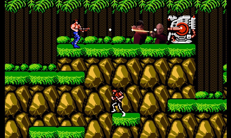 Contrary to common wisdom, the holodeck could produce pixelated worlds too