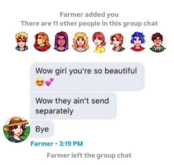 Farmer group chat