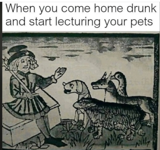 We only stay because of the free food