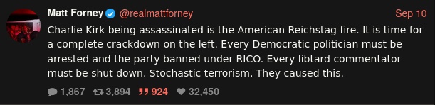 MAGA infuencer confirming they're Nazis