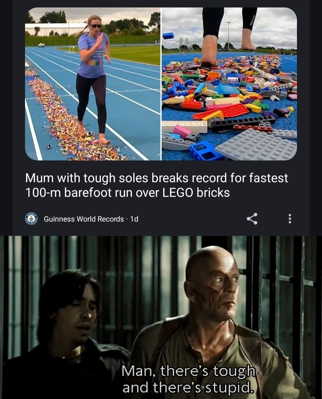 They were so concerned with whether or not they could...