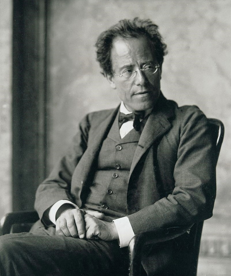 Foto von Gustav Mahler, 1907