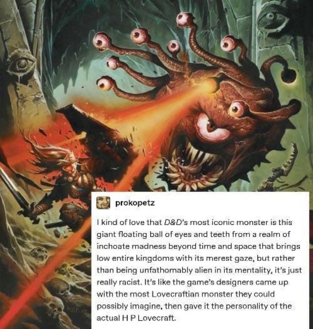 Personality of Lovecraft rule