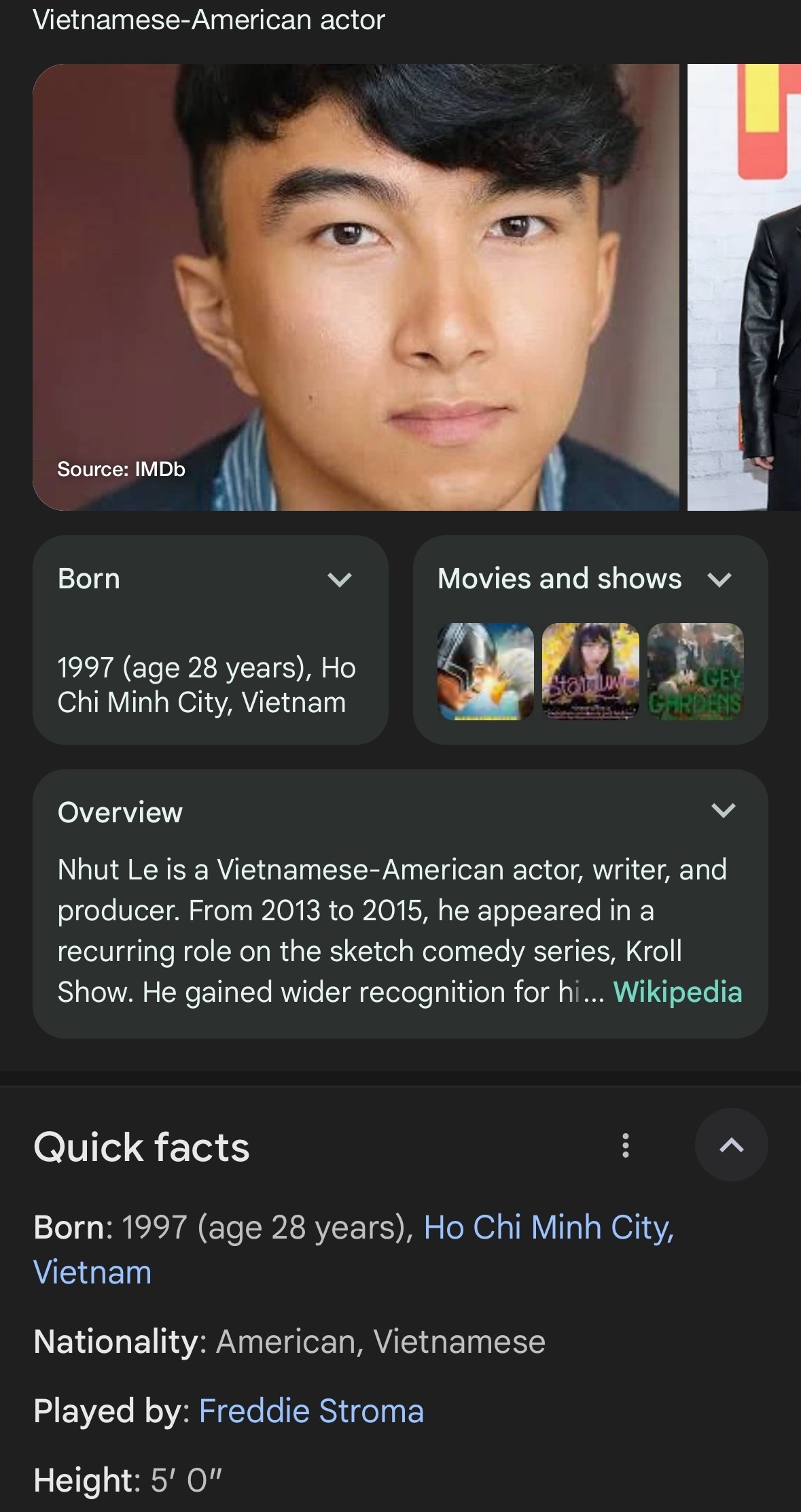 Freddie Stroma is the greatest actor ever?